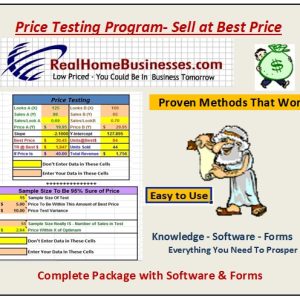 Price Testing Program