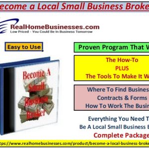 Become a Business Broker
