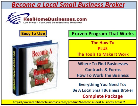 Become a Business Broker